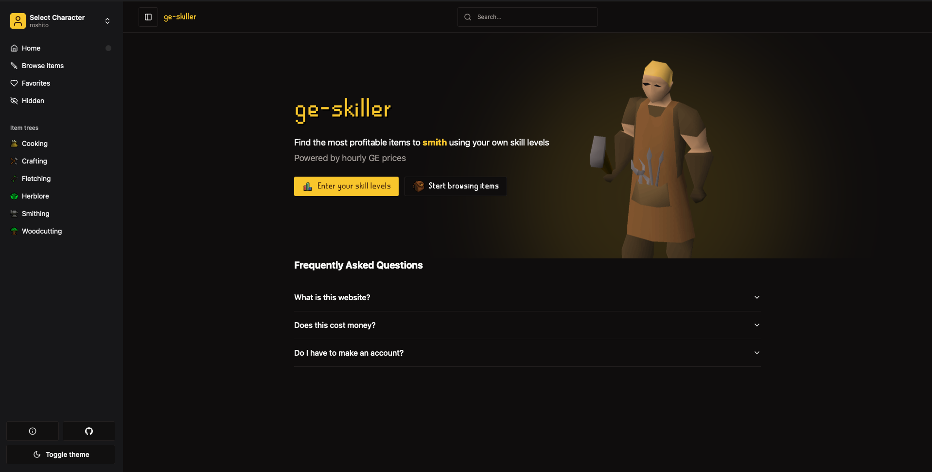 GE Skiller homepage
